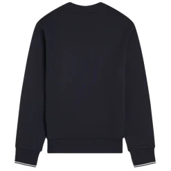 New Fred Perry Crew Neck Sweatshirt Herr