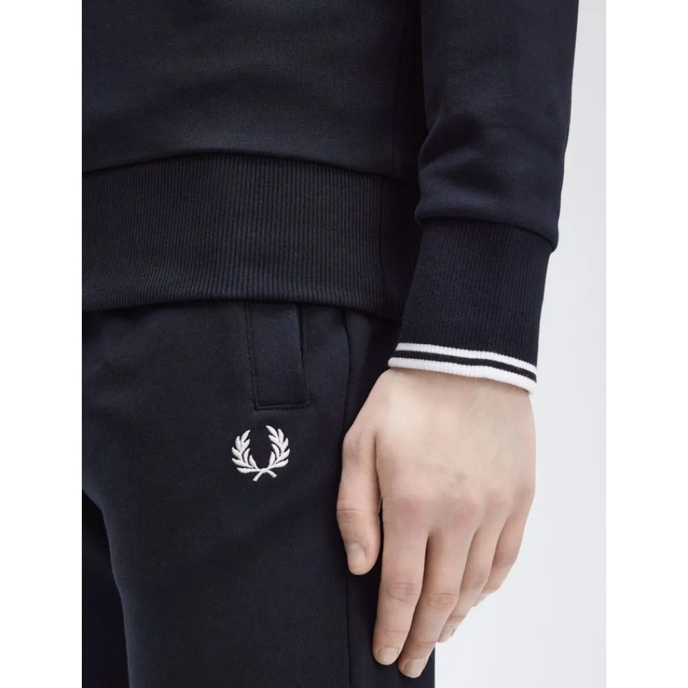 New Fred Perry Crew Neck Sweatshirt Herr