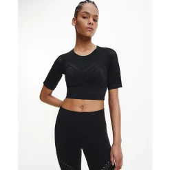 Träningskläder | Calvin Klein Cropped Gym T-hirt Dam
