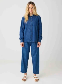 Best Knowledge Cotton Denim pants dam