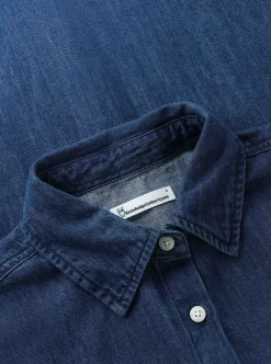 Knowledge Cotton Denim shirt dam