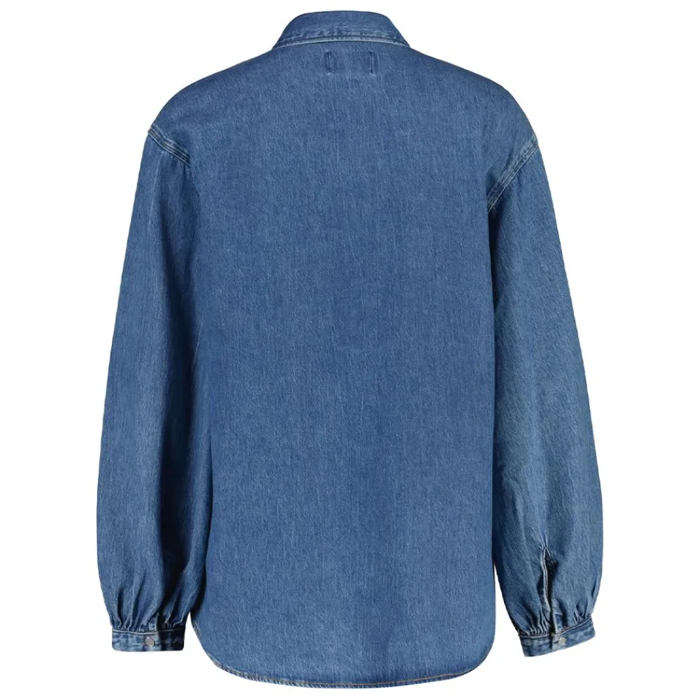 Sale GANT DENIM VOLUME SLEEVE SHIRT DAM