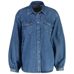 Sale GANT DENIM VOLUME SLEEVE SHIRT DAM