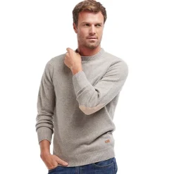 Online Barbour Essential Pullover Patch Crew Herr