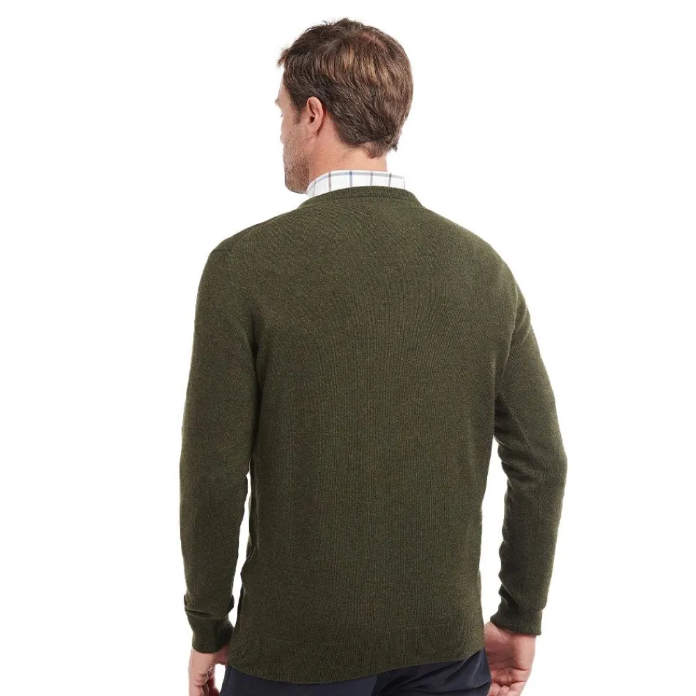 Discount Barbour Essential Pullover Wolle V-Neck Herr