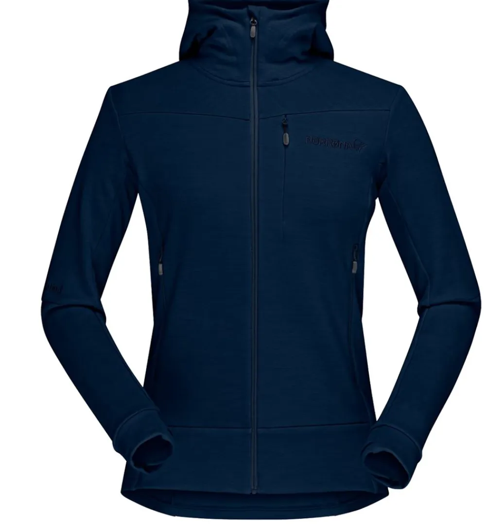 Skidkläder|Alpint | Norröna Falketind Warwool2 Stretch FZ Da