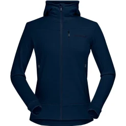 Allt Under Överdelar|Hoodies | Norröna Faketind Warmwoo2 Stretch Zip Hood Dam
