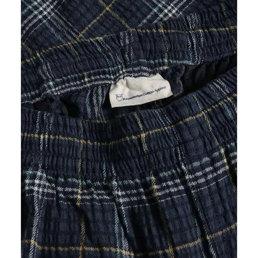 Shorts|Allt Under Nederdelar | Knowledge Cotton FIG checkered hort Herr