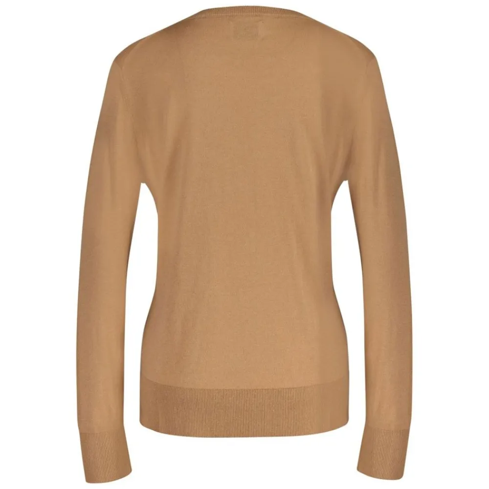 Discount GANT Fine Knit Crew Neck Dam