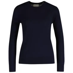 Allt Under Överdelar|Tröjor | GANT Fine Knit Crew Neck Da