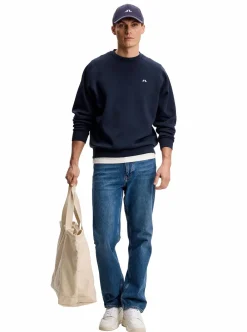 Clearance J.Lindeberg Finn Crew Neck Herr