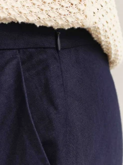 Allt Under Linnekläder|Linneklänningar & Linnekjolar | GANT FLARED LINEN BLEND SKIRT DAM