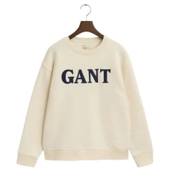 Allt Under Överdelar|Tröjor | GANT GRAPHIC C-NECK WEAT dam