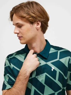Discount Peak Performance Graphic SS Polo Herr