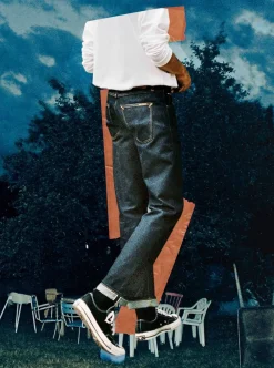 Jeans|Allt Under Nederdelar | Nudie Jeans Gritty Jackson Dry Dusk Selvag Herr