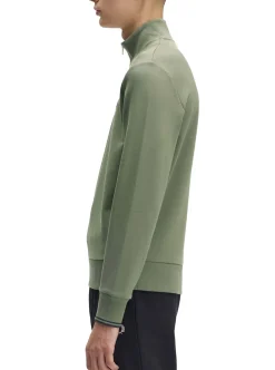Sale Fred Perry HALF ZIP SWEATSHIRT herr