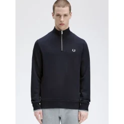 Tröjor|Allt Under Överdelar | Fred Perry Haf Zip weathirt Herr