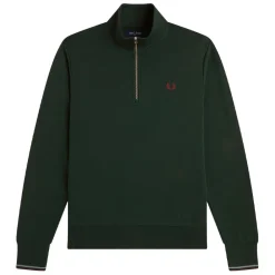 Tröjor|Allt Under Överdelar | Fred Perry HAF ZIP WEATHIRT HERR