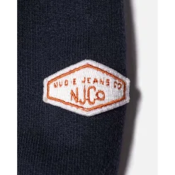 Outlet Nudie Jeans Hasse Crew Neck Sweatshirt Herr
