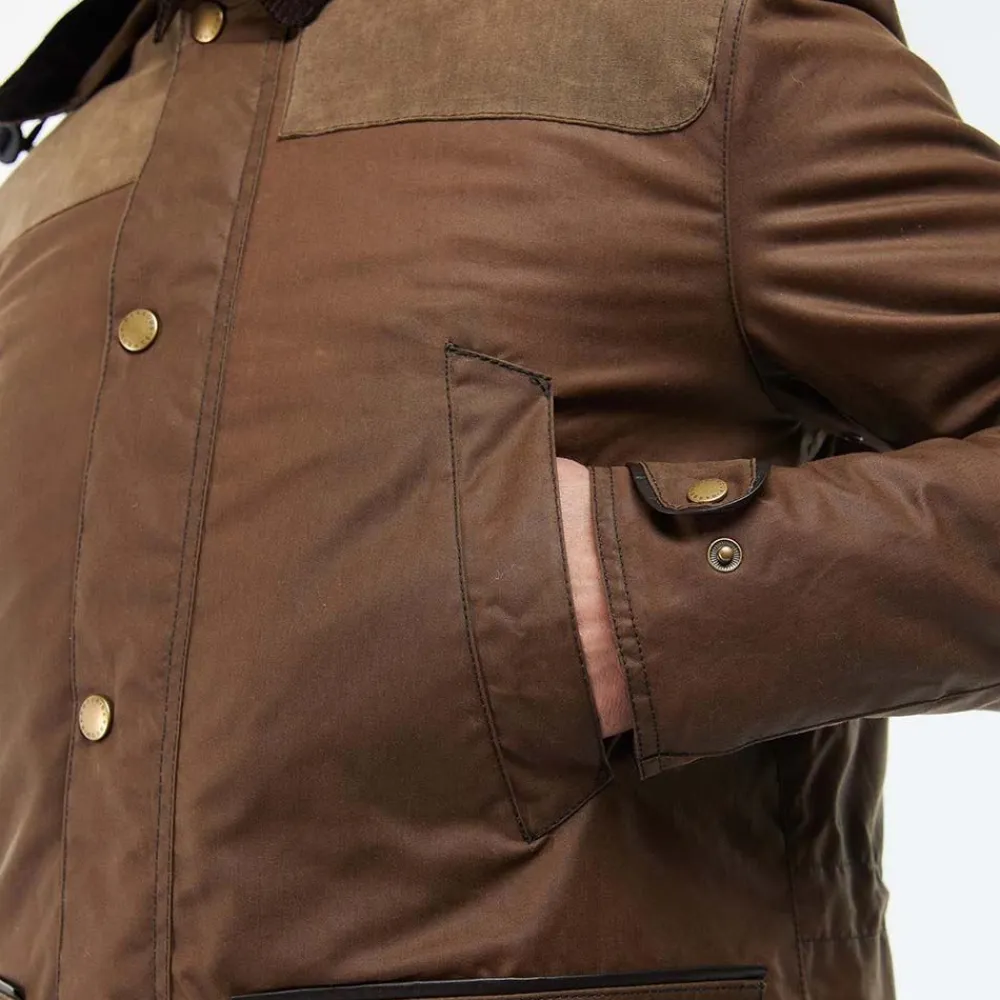 Hot Barbour Hawthorn Wax Jacket Herr