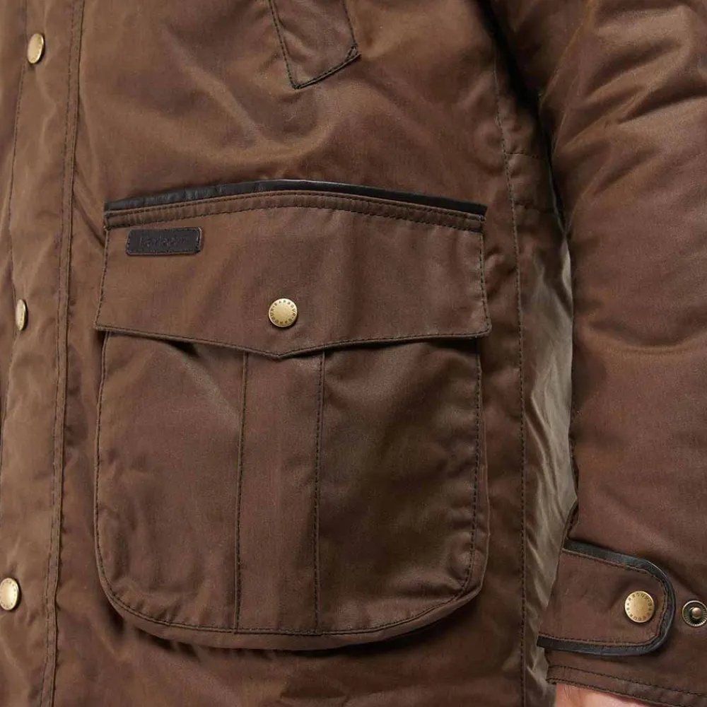 Hot Barbour Hawthorn Wax Jacket Herr