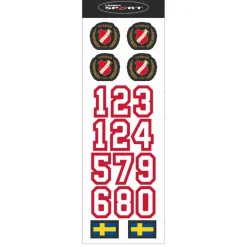 Sale Tyresö Hanviken Hjälmsiffror/Logo