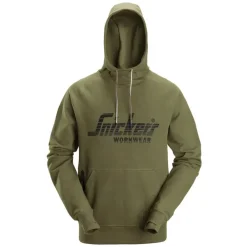 New Snickers Huvtröja Logo Herr
