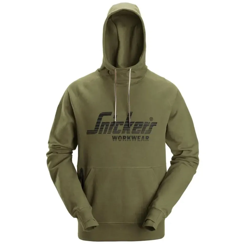 New Snickers Huvtröja Logo Herr