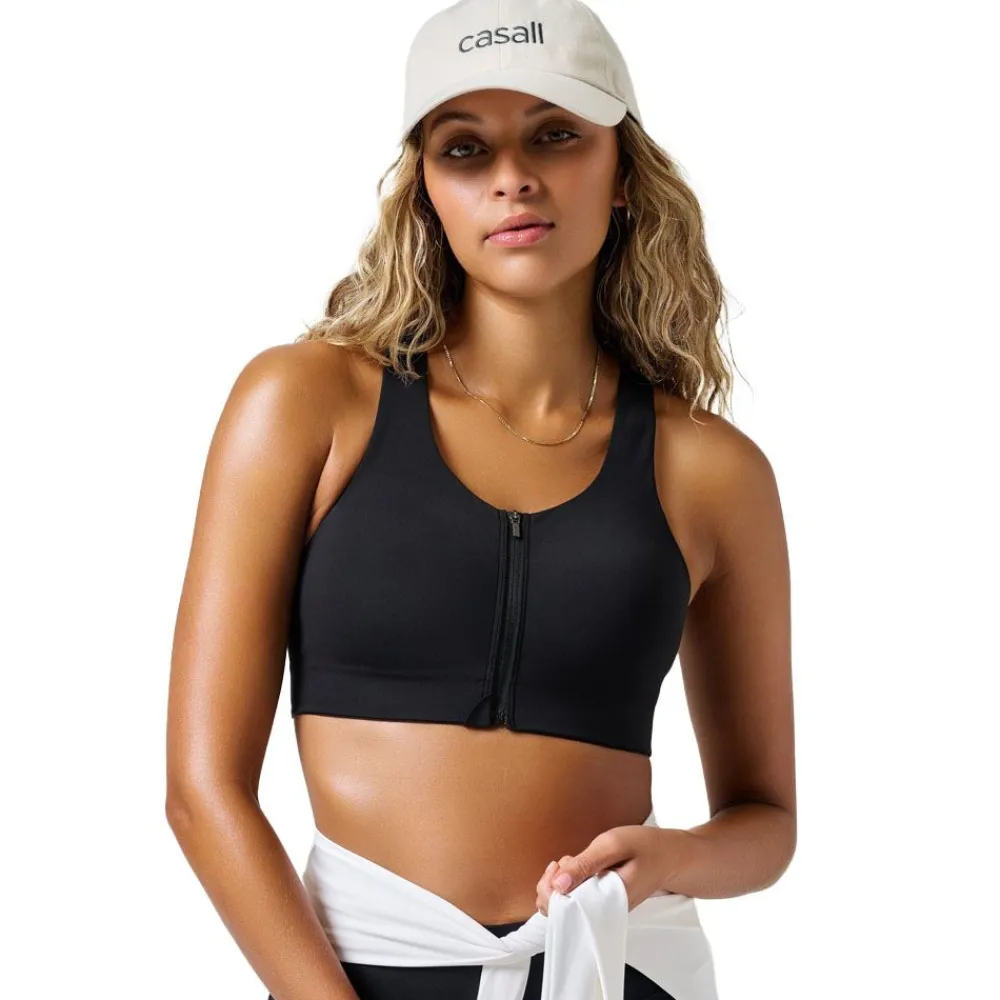 Clearance Casall Impact Zip Sports Bra Dam