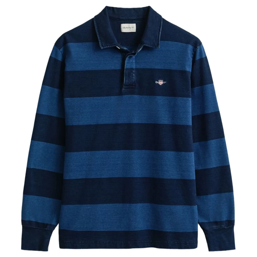 Best GANT INDIGO RUGGER HERR