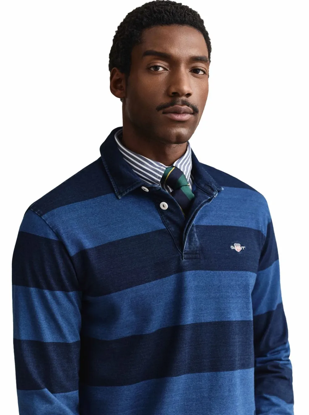 Best GANT INDIGO RUGGER HERR