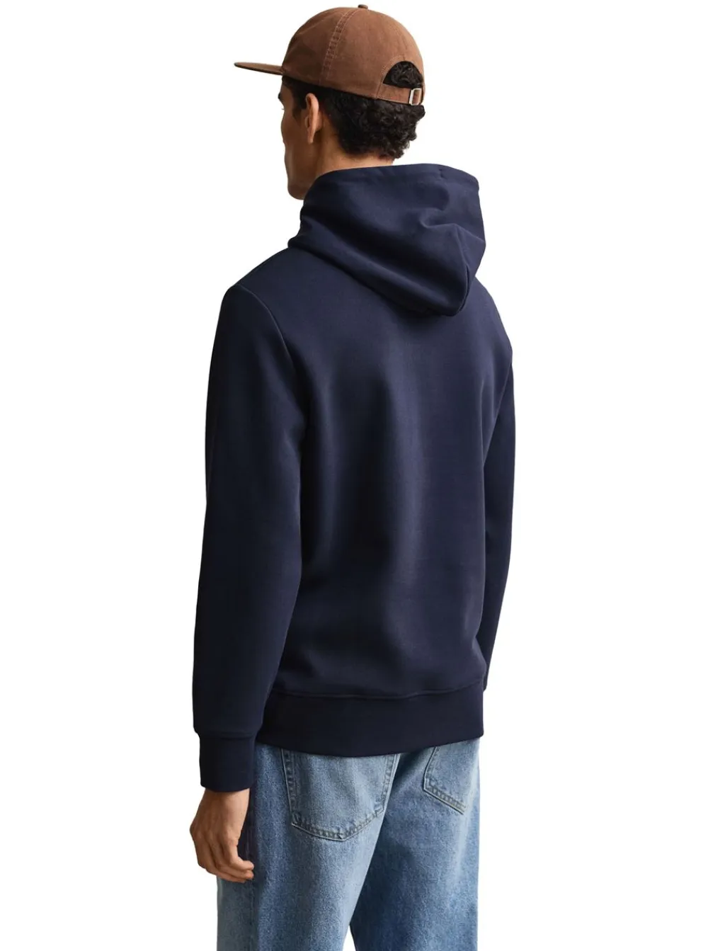 Online GANT INTERLOCK HOODIE HERR