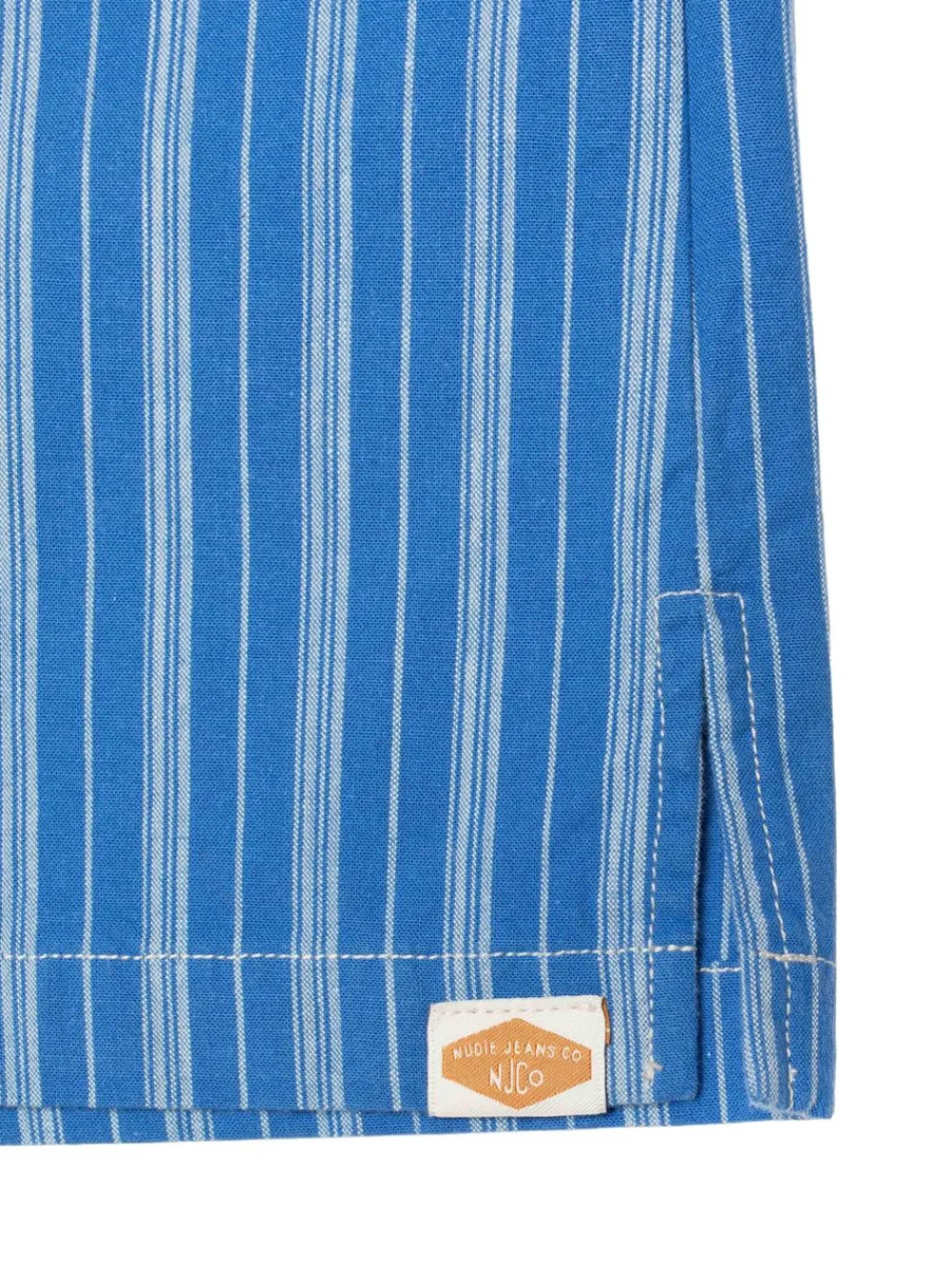 Allt Under Överdelar|Skjortor & Blusar | Nudie Jeans Jutta hirt triped Bue/Offwhite Dam