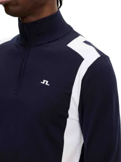 Allt Inom Golf|Golftröjor | J.Lindeberg Kendrick Knitted Zip weater Herr