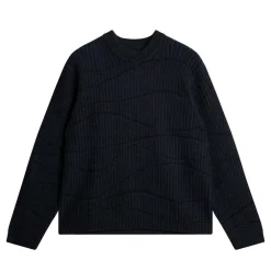 Clearance J.Lindeberg Ken Resonance Jacquard Crew Herr