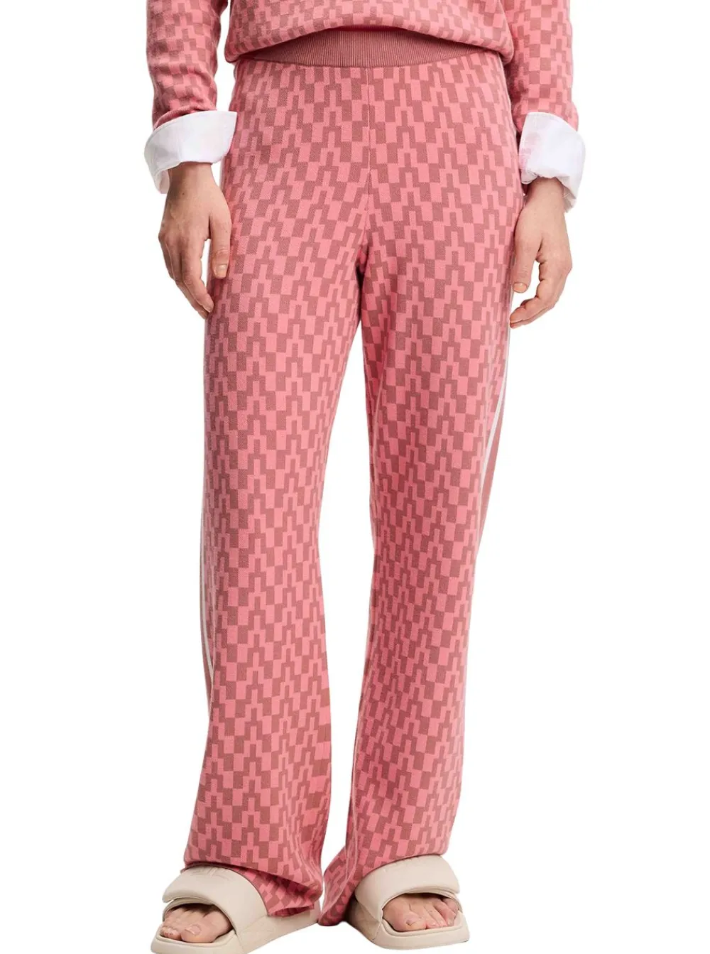 Allt Under Nederdelar|Byxor | J.Lindeberg Kera Knitted Jacquard Pant Da