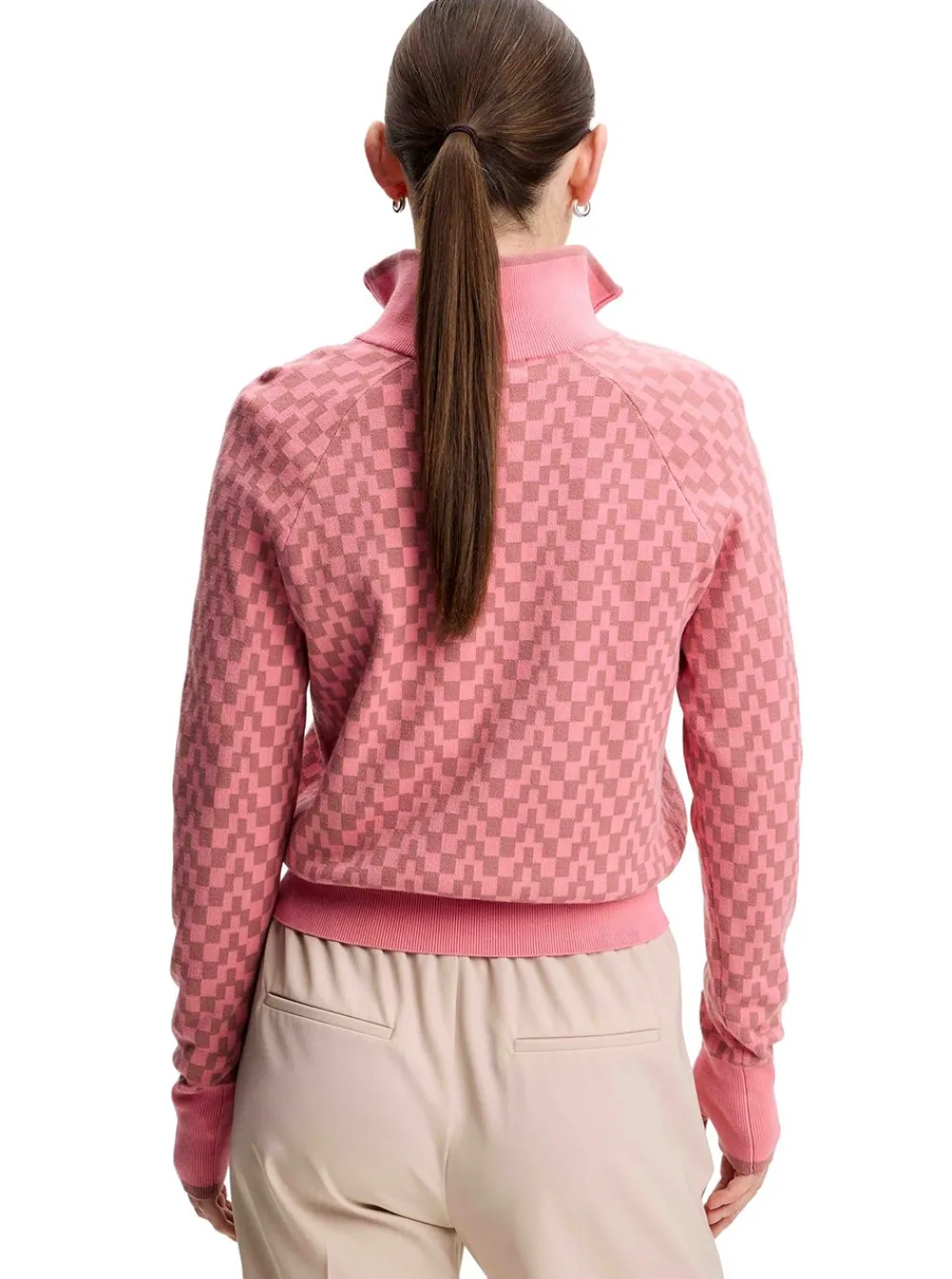 Allt Inom Golf|Golftröjor | J.Lindeberg Kerla Knitted Zip weater Da