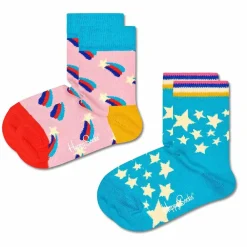 Outlet Happy Socks Kids Shooting Star Sock 2-Pack Junior