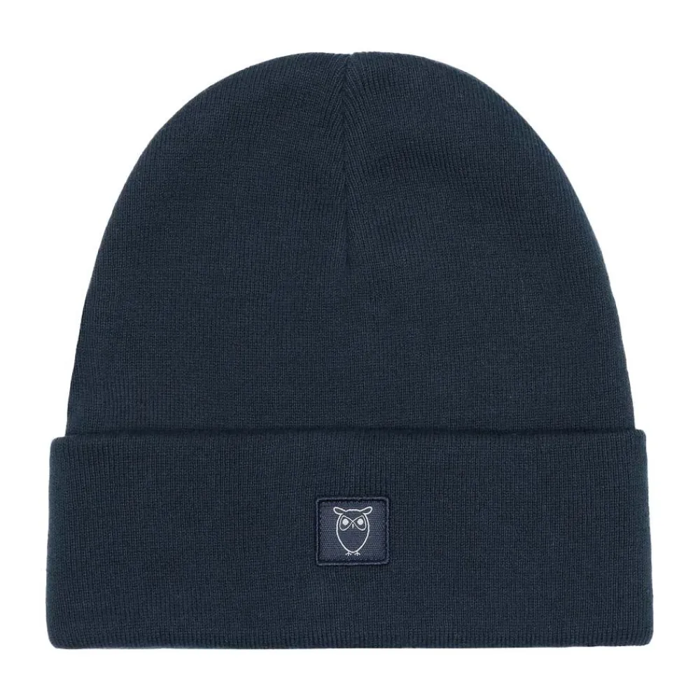 Accessoarer|Accessoarer | Knowledge Cotton Knitted Rib Beanie