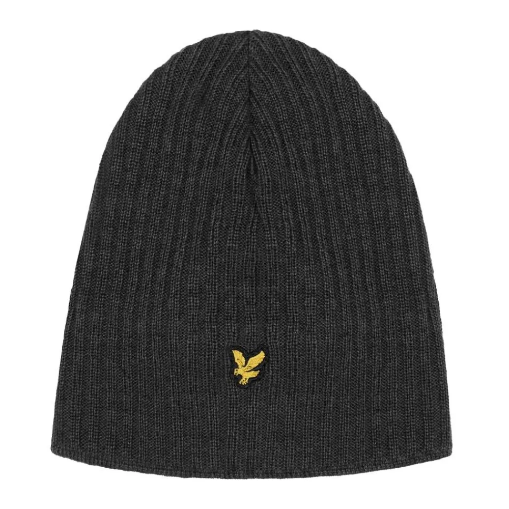 Accessoarer | Lyle & Scott Knitted Ribbed Beanie Herr