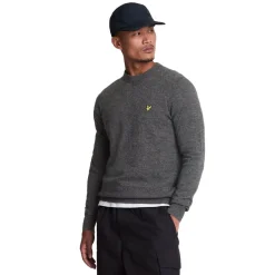 Clearance Lyle & Scott Lambswool Blend Crew Neck Jumper Herr