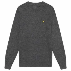 Clearance Lyle & Scott Lambswool Blend Crew Neck Jumper Herr