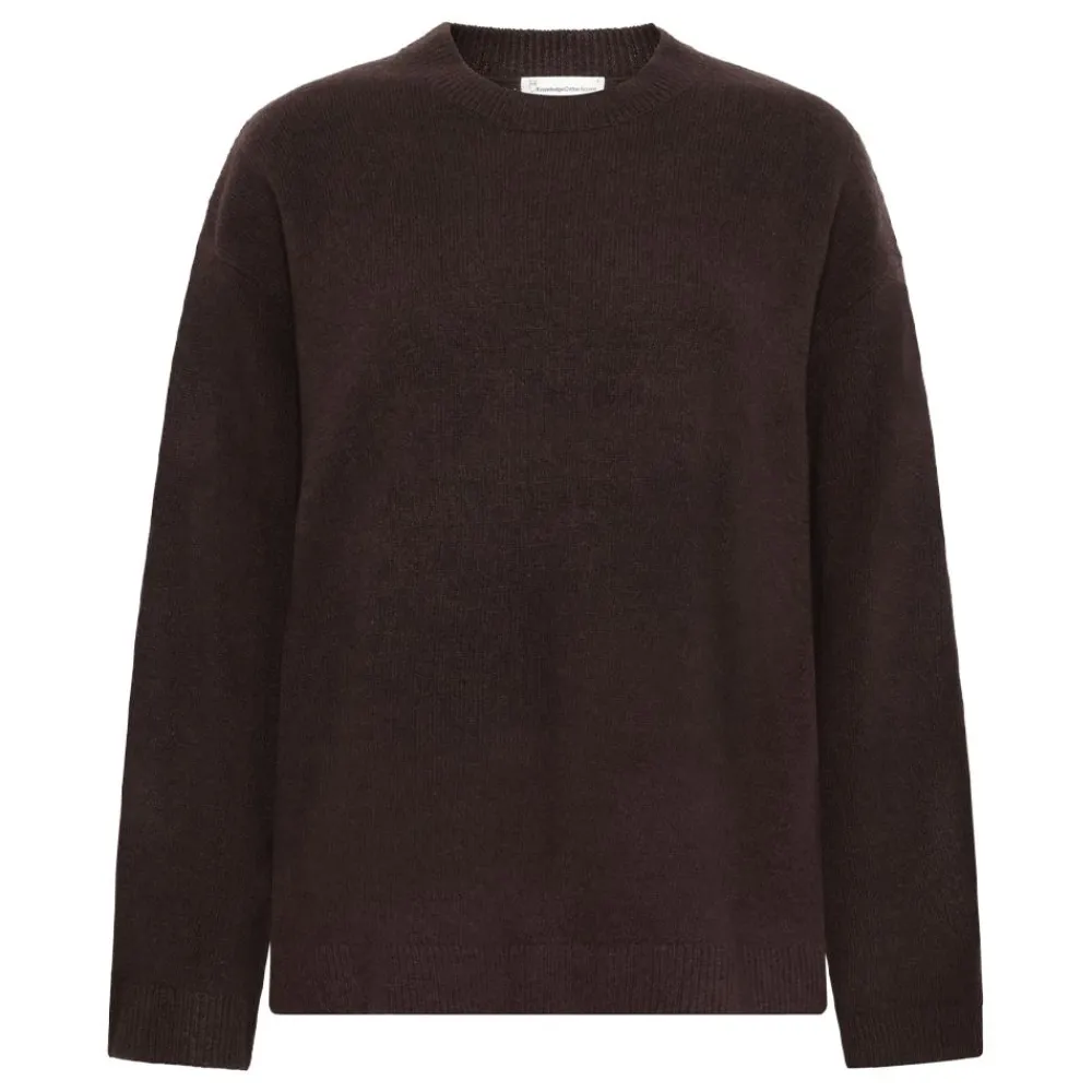 Discount Knowledge Cotton Lambswool Crew Neck Knit RWS dam