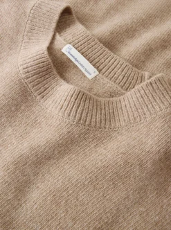 Allt Under Överdelar | Knowledge Cotton ambwoo Crew Neck Knit RW dam