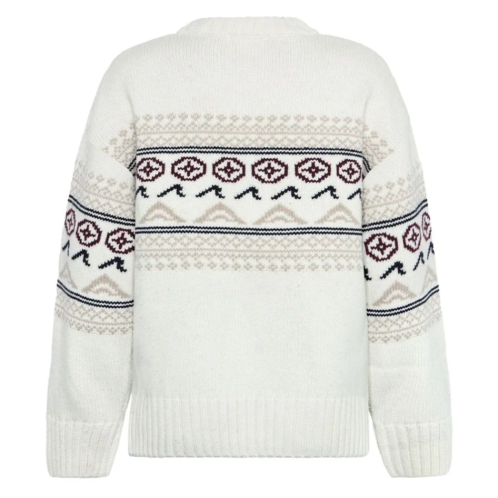 Hot Knowledge Cotton Lambswool Crew Neck Knit RWS dam