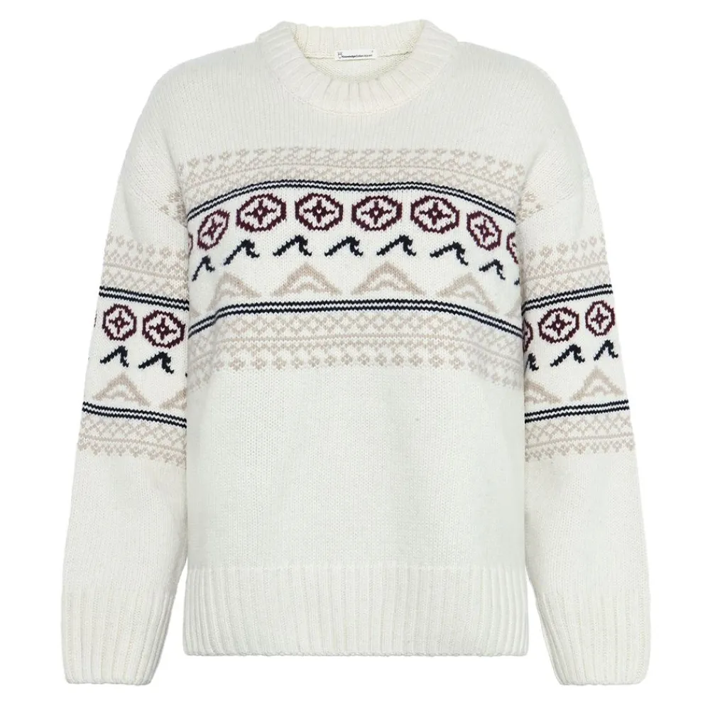 Hot Knowledge Cotton Lambswool Crew Neck Knit RWS dam
