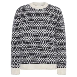Allt Under Överdelar | Knowledge Cotton ambswoo Crew Neck Knit RWS herr