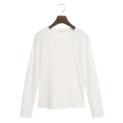 Allt Under Överdelar|Tröjor | GANT ight Cotton ong eeve T-hirt Da