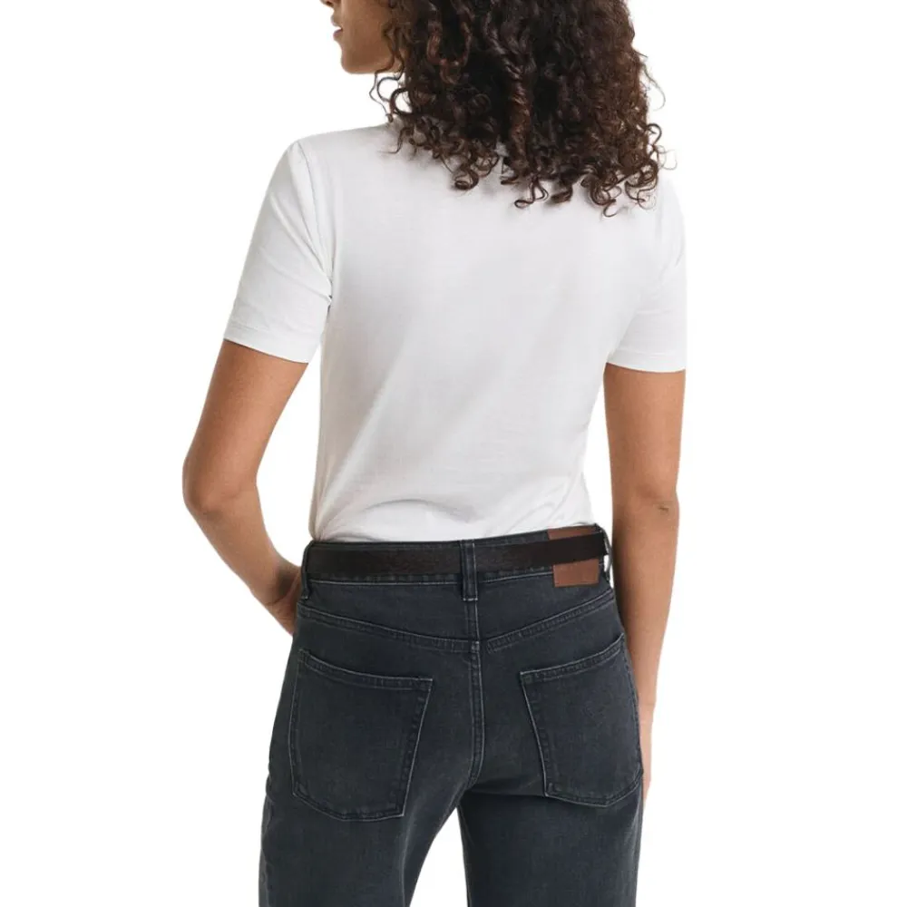 New GANT Light Cotton Short Sleeve T-shirt Dam