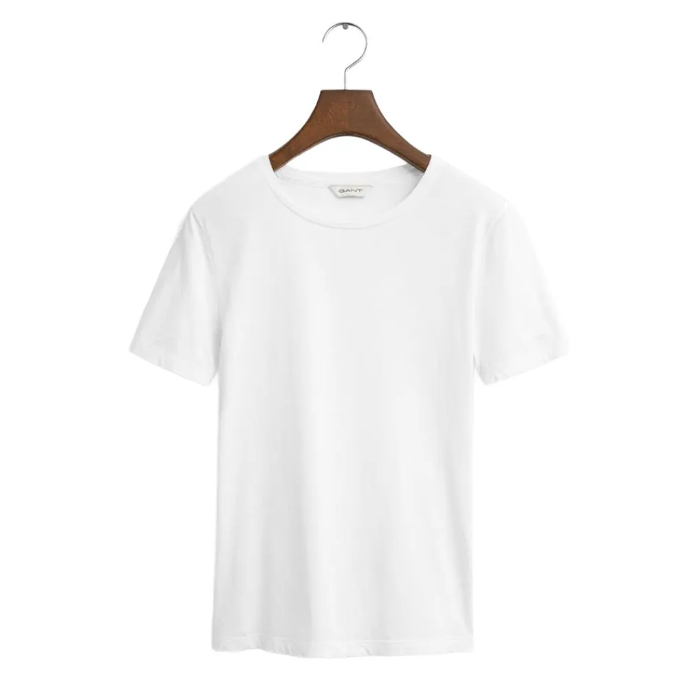 New GANT Light Cotton Short Sleeve T-shirt Dam